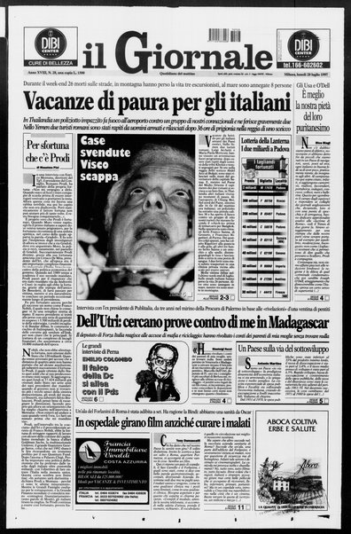 Il giornale del lunedi